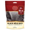 Minnesota Grown Black Wild Rice 6 Pound Bag - Premium