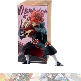 BANDAI SPIRITS Sasori: 15cm Vibration Stars - Special Statue Figurine Bundled with 1 A.C.G. Compatible Theme Trading Card (89344)