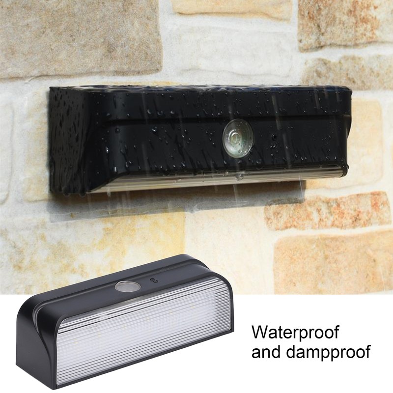 LED Wall Light Solar Power Light Control Energy Saving IP65