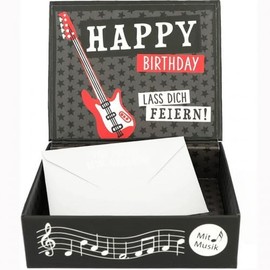 Depesche 10871-032 Wish Fulfiller Sound Box for Giving Money and Vouchers with Melody and Money Letter Approx. 11.2 x 9.5 x 3.5 cm