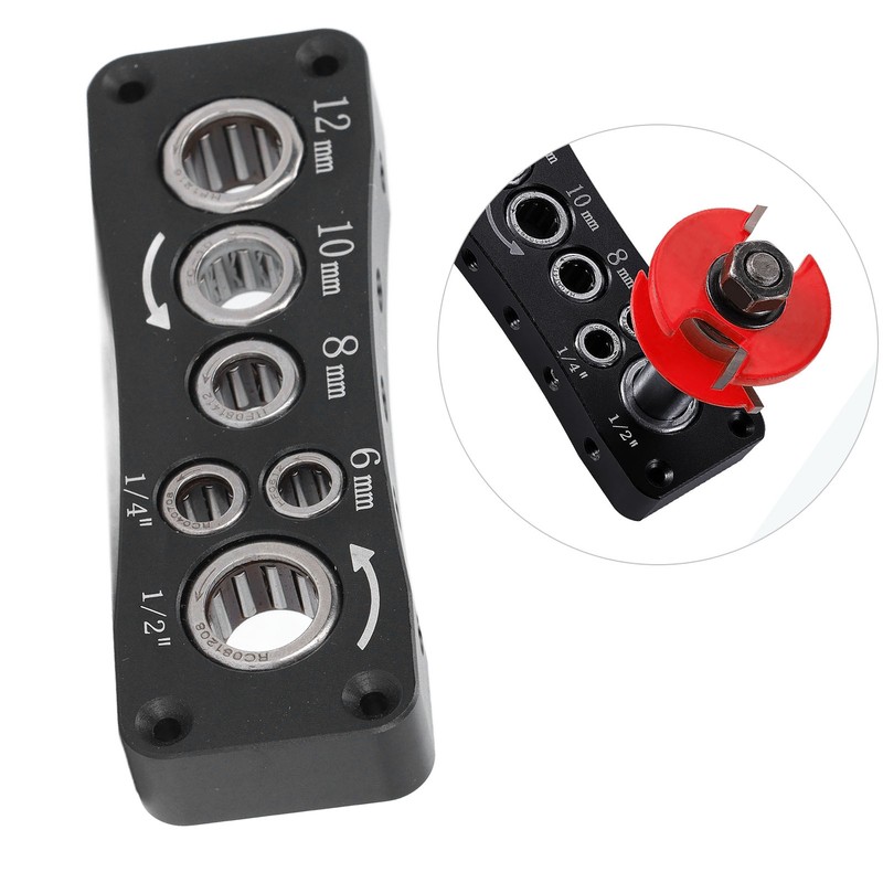 Router Bit Storage Tray High Carbon Steel Multifunctional Lightweight Router