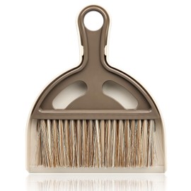 Small Mini Hand Broom Dustpan : Small Broom and Dustpan Set, Mini Broom and Dustpan Set, Hand Broom and Dustpan Set,Mini Dustpan and Brush Set for Cat Litter, Kitchen, Tables, Countertops, Cars, etc.
