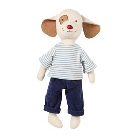 VERTBAUDET Baby Soft Toy Small Dog Blue
