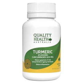 Quality Health Buy Quality Health Australia Turmeric 41000mg Curcuminoids 600mg 60 Tablets Online