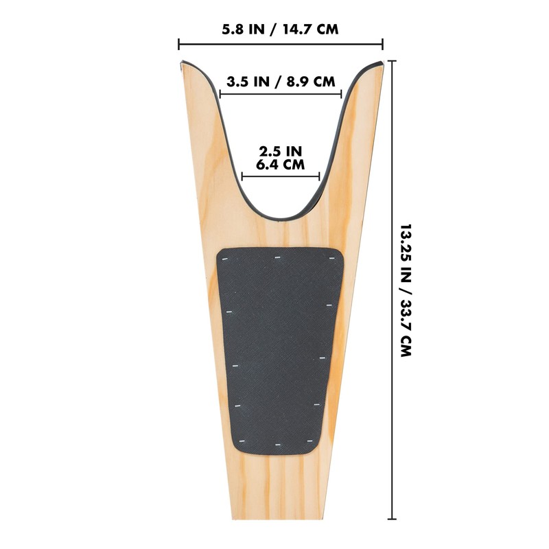 JobSite Boot Jack - Wood Boot Remover - Extra Wide