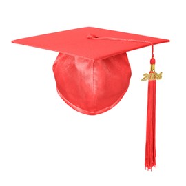 Misscom Shiny Kindergarten and Preschool Graduation Cap with 2024 2025 Tassel Charm