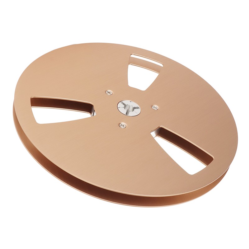 1/4 7 Inch Empty Tape Reel Aluminum Alloy 3 Hole