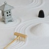 Mini Wooden Sand Rake Sand Pan Rake for Small Rock
