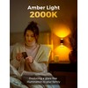 L LOHAS LED Night Light, Amber Night Light, Dimmable Night