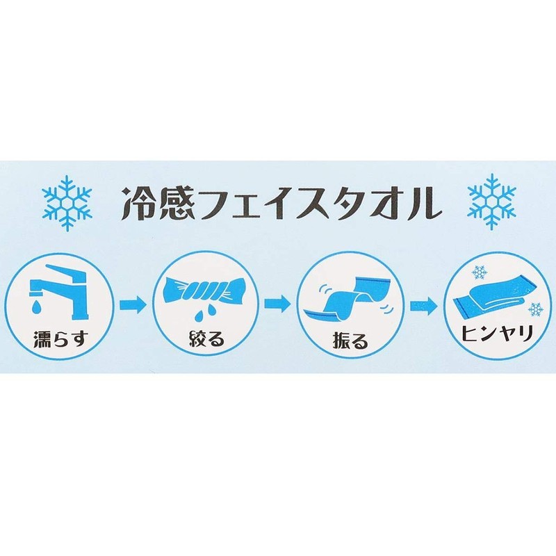 Sumikko Gurashi [Summer Cooling Towel] Bottled Cool Feeling Face Towel/Together
