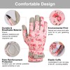 Passgo Gardening Gloves, Breathable Leather Garden Gloves, Puncture-Resistant Work Gloves