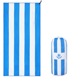 4Monster Microfiber Beach Towel with carry bag Sand Proof Travel Towel Quick Dry Lightweight Towel for Hiking Yoga Gym Sports Swimming Camping Fitness Bath