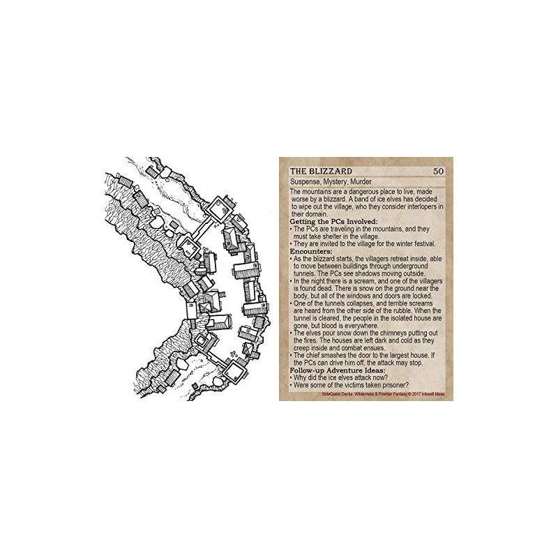 Sidequest Decks: Wilderness & Frontier Fantasy