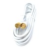 DRUT 2m RF TV Aerial Male to F Type Connector