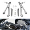 TCMT Motorcycle Passenger Footrest Foot pegs Brackets Set Fit For
