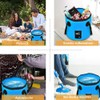 SVUPUE Collapsible Bucket, Folding Water Bucket, Multifunction Folding Bucket for