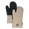 Frigidaire Sasha Cotton and Neoprene Oven Mitts, Heat Resistant, Anti-Slip,
