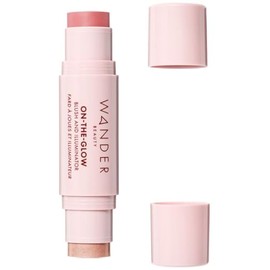Maquiagem iluminador e basto de blush - WANDER BEAUTY ON-THE-BRILHANTE - Blush e Iluminador Maquiagem creme Blush e iluminador em basto de duas...    