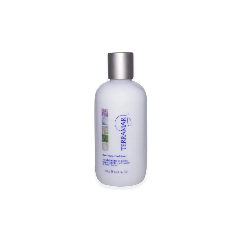 Acondicionador En Crema Para Cabello Con Seda Terramar 235g