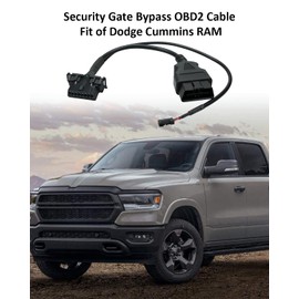 Security Gate Bypass OBD2 Cable Fits for Dodge Cummins RAM 1500 2500 2018-2020