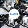 YOXUFA 13mm Kick Starter Lever for 50cc 70cc 90cc 110cc