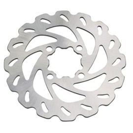 Tusk Stainless Steel Typhoon Brake Rotor, Rear For Honda TRX 250R FOURTRAX 1986-1989