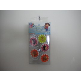 Nickelodeon Dora Puppy Shower Curtain Rings