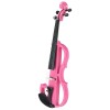 Unbranded US 4/4 Pink Electric Silent Violin W/ Case Bow