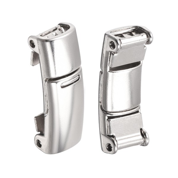 DTGN 27mmx11mmx8mm(LxWxH) Magnetic Shoelace Locks Buckle - 1 Set -