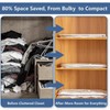 12 Pack Vacuum Storage Bags Space Saver Seal Bags for