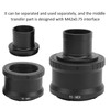 Telescope Adapter Ring Black Aluminum Alloy 1.25" Astronomical Telescope T-Mount