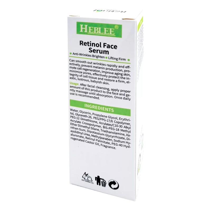 Heblee Retinol Serum Acido Hialuronico Y Vitamina E 30ml