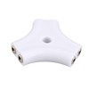 Futheda 5-Way Multi Headphone Audio Splitter Connector, 3.5mm Audio Stereo
