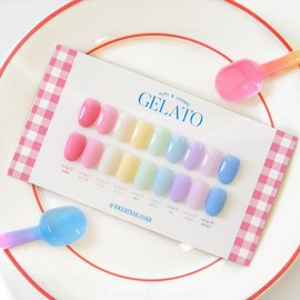 classic nail Yogurt Gel Gelato Syrup Gel + 30 Parts / 요거트젤 젤라또 시럽젤+파츠30개