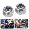 Pack of 100 M5 Nuts, Self-Locking Nuts, M5 Nuts Stainless