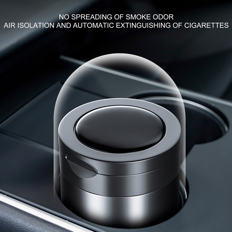 Car Ashtray Holder Cup Versatile Rugged High Hardness Removable Design