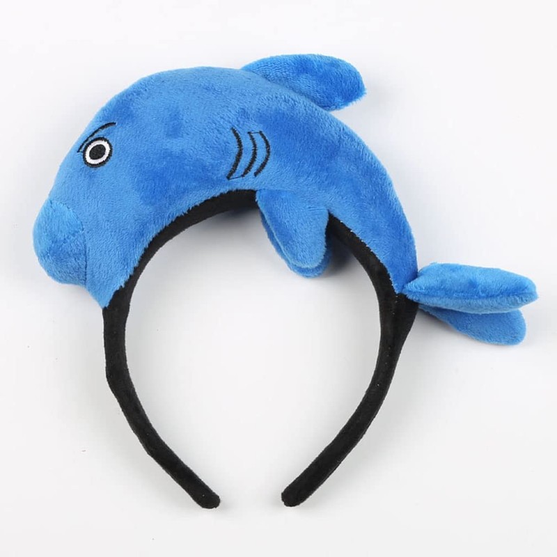 She's Shining Blue Dolphin Headband