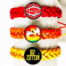 LED ZEPPELIN  EXCLUSIVE BRACELET THREE COLOR THREE IMAGES