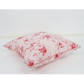 Sound Part Cushion Cover (17.7 x 17.7 inches (45 x 45 cm), Made in Japan, Antibacterial, Deodorizing, Moisturizing Treatment, 100% Cotton, Julia, Pink