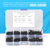 800pcs M2 Carbon Steel Countersunk Screw Cross Screw Self Tapping