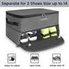 YOREPEK Large 2 Layer Golf Trunk Organizer for 2 Size