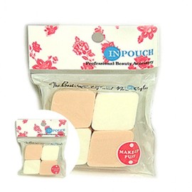 S-Size Beauty Puff Foundation Sponge Beauty Tool 4ea