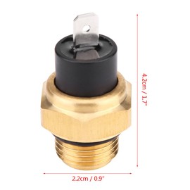 Cunyuer 37760-MT2-003 Fan Switch, Radiator Fan Switch for VFR700F VFR750F VFR800 VTR1000F VT600 VT750 VT1100