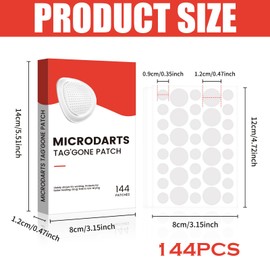 Saituo Home 144 Stück Pickel Patch Pflaster mit Teebaumöl, Unsichtbarer und Wasserdicht Absorptions Akne Pimple Patches, Hydrokolloid Pflaster, Akne Pickel fur Alle Hauttypen