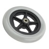 CYTGOUPER 608zz Bearing Front Caster Wheels, Wear-Proof and Non-Slip Rubber