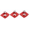 3Pcs Diamond Grinding Shoes Dovetail Concrete Aggreesive Cutting 2 Arrow