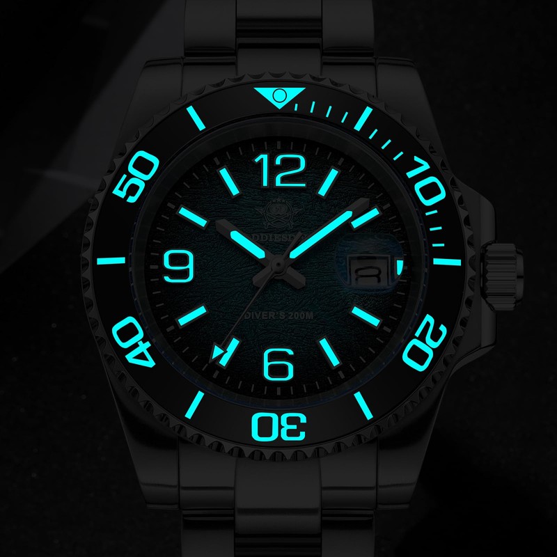 ADDIESDIVE 41 MM Dive Watches for Men Easy to Read