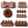 Juego de 20 piezas de esponjas de maquillaje, mezclador de