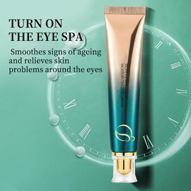 Retinol Augencreme - Augencreme gegen Falten und Augenringe - Anti-Age Augencreme gegen Augenringe - Glättende Hautpflege Feuchtigkeitsspendende - Augencreme gegen Falten für Männer und Frauen Creme