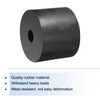 Sourcing Map 4pcs Rubber Spacers, 50mm OD x 12mm ID